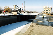 Canal Drained At Lock 1